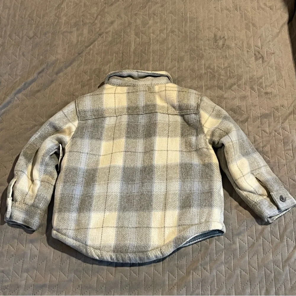 Baby Gap‎ sherpa lined flannel size 4t NWT